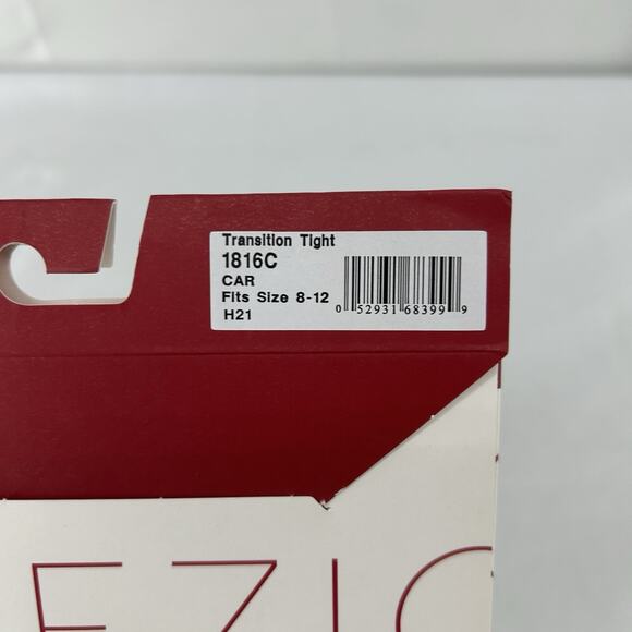 Lot Of 3 Capezio Girls 8-12 Ultra Soft Transition Tights Pink 1916C, Tan, Black - Picture 8 of 9